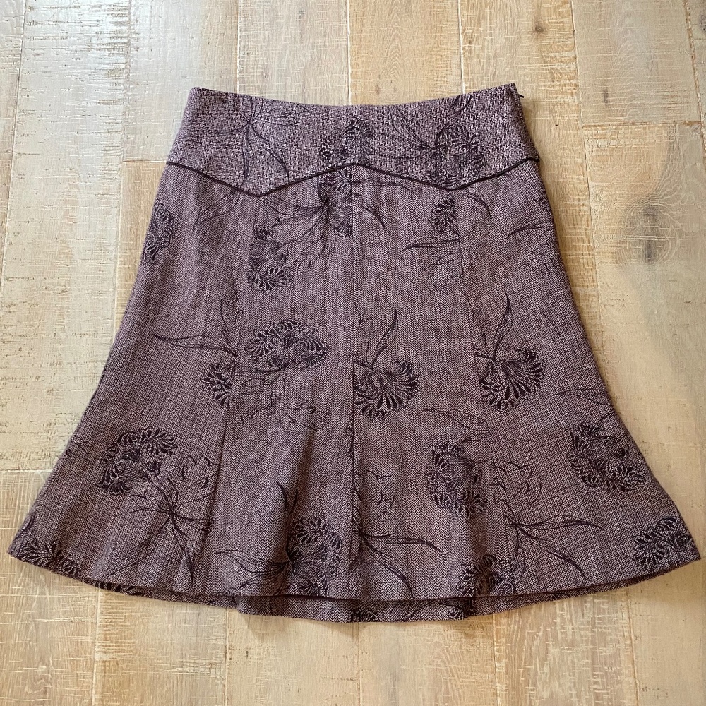 H&M Wool Blend Lined Skirt Sz. 12